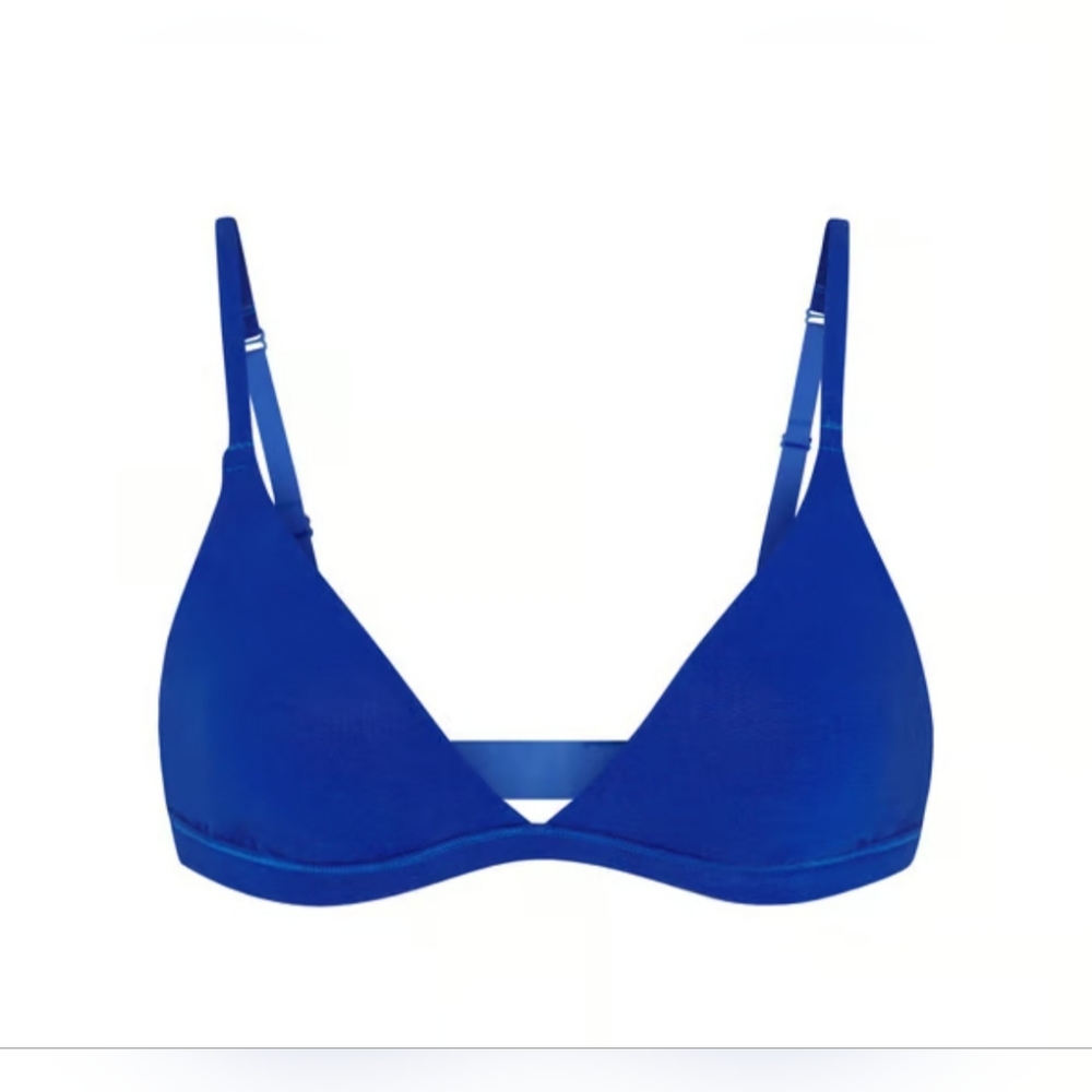 SKIMS Cotton Jersey Triangle Bralette